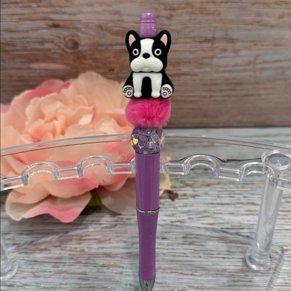 Frenchie French Bulldog Pet Lover Custom Writing Posh Pen